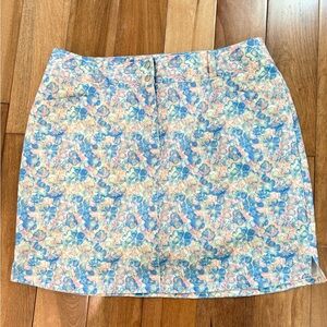 Adidas Floral Skort New With Tags Size 8/ Medium